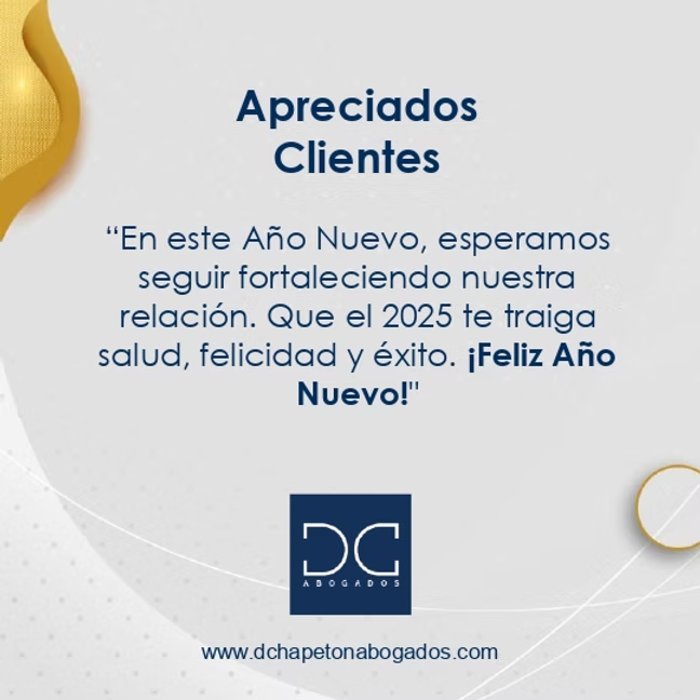 Feliz año nuevo